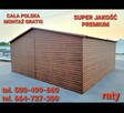 Garaż 6x6 2xuchylna DWUSPAD okucia OKLEINA nowość POLSKA ! - 3