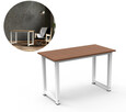 Stół biurko LOFTOWE metalowe nogi KOLORY blatów - 13