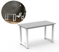 Stół biurko LOFTOWE metalowe nogi KOLORY blatów - 11