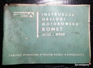 Motorower Romet M750 M760 oryg. instrukcja obsługi 1977 - 1