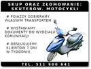 SKUP AUT ZŁOMOWANIE SKUTERÓW SKUP MOTOCYKLI SKUP PRZYCZEP - 2