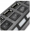 ROZDZIELACZ USB - USB HUB - ROZGAŁĘŹNIK USB 4 PORTY ( WYSYŁK - 2
