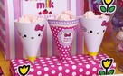 HELLO KITTY KOT KOTEK róz szablony słodki stół candybar - 14