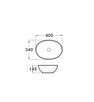 UMYWALKA NABLATOWA 40x34 Srebrna Silver - 2