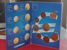 Holandia, klaser z monetami od 2 euro do 1 centa - 8szt. - 3