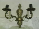 Żyrandol , lampa z czasów PRL-u + KINKIET - 2