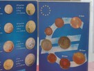 Holandia, klaser z monetami od 2 euro do 1 centa - 8szt. - 2