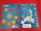 Austria, klaser z monetami od 2 euro do 1 centa - 8szt - 4