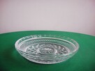 Salaterka kryształowa płaska zdobiona 15 cm - 2