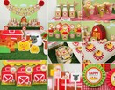 FARMA WIEŚ ZAGRODA szablony urodziny słodki stół candybar - 1