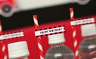 STRAŻAK STRAŻ POŻARNA szablony słodki stół candybar - 6