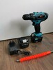 Nowe wkrętarko - wiertarki onex 1542 2x bateria 2Ah 18v - 3