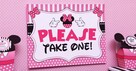 MINNIE MOUSE MYSZKA MINI szablony słodki stół candybar - 9