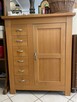 Szafka organizer z drewna bukowego 83/31,wys.83cm - 11