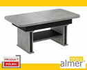 Ławostół Ława Stół L15 rozkładany 200cm Beton Ciemny Czarny - 2