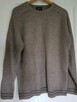sweter męski damski sweterek bluza beżowy brązowy - 2