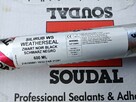 Sprzedam SOUDAL klej uszczelniacz silikonowy fasadowy czarny - 2