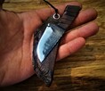 Ręcznie zrobiony Mini Nożyk Na Szyje - 8