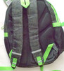plecak 23 l, wygodny plecak czarno-zielony - 4