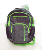 plecak 23 l, wygodny plecak czarno-zielony - 1