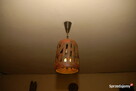 Lampa sufitowa - zabytkowa wykonana z wypalanej kamionki - 2