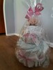 Tort z pieluch pampers z pampersow prezent chrzest pieluszki - 4