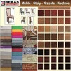 Zestaw Stylowy Piękny Stół Krzesła Witryna Zegar Bekas Meble - 8