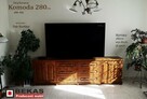 Duża Komoda Rtv XXL 280cm ! Dąb Rustikal Bekas Producent - 5