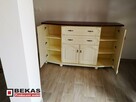 Stylowa Komoda 180` Wysoka (2S-4D) Biały Dąb od Bekas Meble - 9