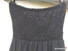 czarna włoska asymetryczna sukienka * rozmiar S - 6