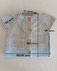 Zestaw Bluza i Opaska | Szaro-niebieski | HANDMADE - 10