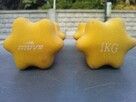 Dwa ciężarki do podnoszenia 1 kg., 2 X 15 zł. - 3