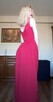 Czerwona, długa sukienka na studniówkę/wesele - 2