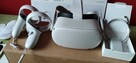 Gogle Meta VR Oculus Quest 2 128 GB + 2 PADY (kontrolery) + - 16