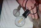 Lampki LED / Girlanda LED 26m 52 żarówk - ciepła biel - 3