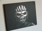 Eddie Iron Maiden Obraz ręcznie rzeźbiony Grawer - 3