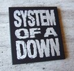 System of a Down rzeźbione logo w blasze .. Grawer - 3