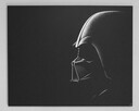 Star War Darth Vader obraz ręcznie grawerowany w blasze - 1