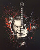 James Hetfield Metallica Rzeźbiony obraz... Grawer Metal - 1