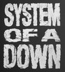 System of a Down rzeźbione logo w blasze .. Grawer - 2