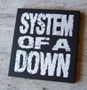 System of a Down rzeźbione logo w blasze .. Grawer - 4