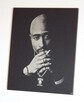 2pac Tupac Oryginalny obraz na blasze ... Grawerka - 2