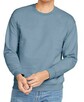 REWELACYJNA Bluza set-in kolor niebieski stalowy GILDAN - 1