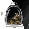 PLECAK Dla Kota Psa Transporter Torba Przezroczysty - 3