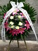 Wieńce i wiązanki pogrzebowe. Dekoracje na grób. - 16