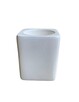 Świecznik ceramiczny biały - 1
