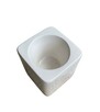 Świecznik ceramiczny biały - 3