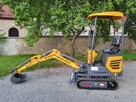 Mini Koparka Berger Kraus BK1250AS skrętne ramie z łyżką - 2