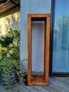 Stojak na drewno kominkowe 3D pionowy, 45 x 40 x 140cm - 8
