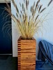 Donica masywna drewniana 3D, prostokątna, ogrodowa tarasowa - 7